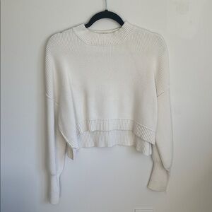 Free People Easy Street Crop Sweater